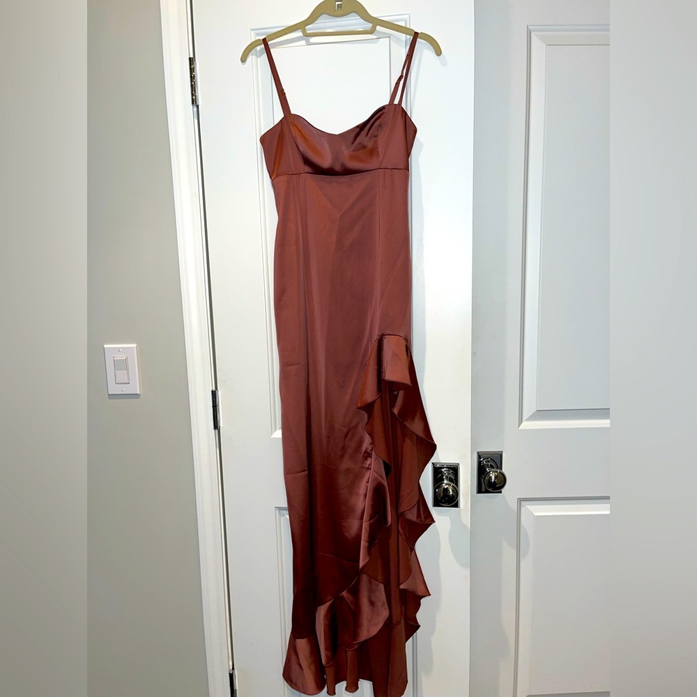 NOOKIE satin gown size XS